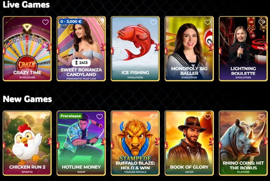 Gangstasino bonus